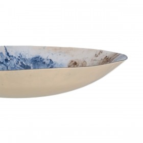 Centrotavola Azzurro Marrone 39 x 39 x 6,5 cm