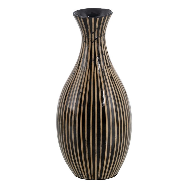 Vaso Nero Beige 20 x 20 x 45 cm