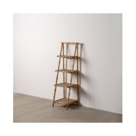 Scaffale Beige Bambù 48 x 50 x 152 cm