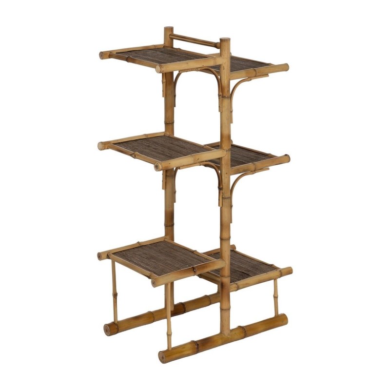 Scaffale Beige Bambù 57 x 32 x 100 cm