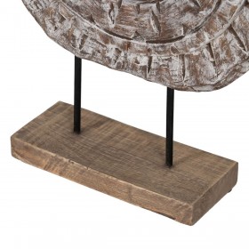 Statua Decorativa Naturale 35,5 x 10,5 x 51 cm