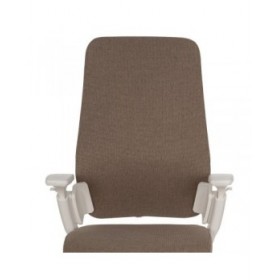 Sedia da Ufficio Bianco Taupé 67,5 x 62 x 114,5 cm