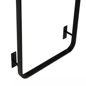 Appendiabiti Nero Ferro 45 x 7 x 150 cm