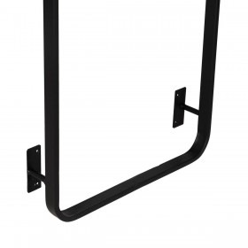 Appendiabiti Nero Ferro 45 x 7 x 120 cm