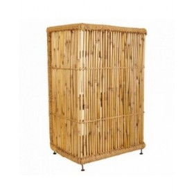 Scaffale Alexandra House Living Marrone Bambù Corda 35 x 75 x 51 cm
