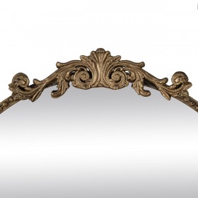 Specchio da parete Dorato Cristallo Ferro 47 x 17,5 x 53 cm