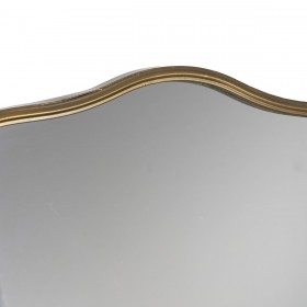 Specchio da parete Dorato Cristallo Ferro 40 x 20 x 37 cm
