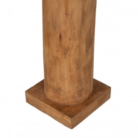 Statua Decorativa Naturale Africano 14 x 14 x 113 cm