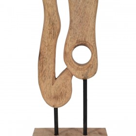 Statua Decorativa Naturale Astratto 15 x 9 x 68,5 cm