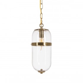 Lampadario Dorato Cristallo Ferro 220-240 V 13 x 13 x 30 cm