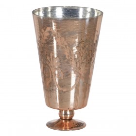 Fiore Decorativo Calice Rame 18 x 18 x 31 cm