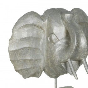 Statua Decorativa Argentato Elefante 35 x 21 x 35 cm