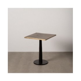 Tavolo aggiuntivo Nero Naturale 60 x 60 x 73 cm