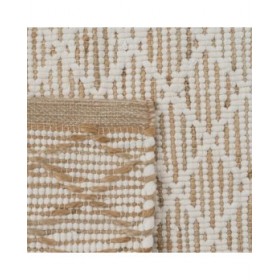 Tappeto Bianco Naturale 200 x 1 x 300 cm