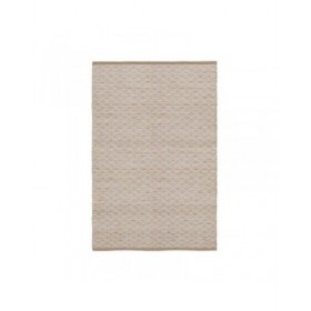 Tappeto Bianco Naturale 160 x 1 x 240 cm