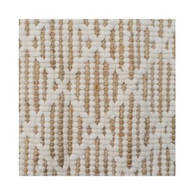 Tappeto Bianco Naturale 160 x 1 x 240 cm