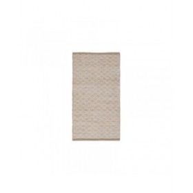 Tappeto Bianco Naturale 80 x 1 x 150 cm
