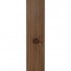 Console Naturale Vetro Temperato Legno di abete 120 x 33 x 75 cm