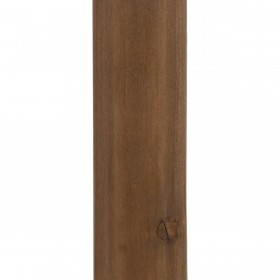 Tavolo aggiuntivo Naturale Vetro Temperato Legno di abete 50 x 38 x 60 cm