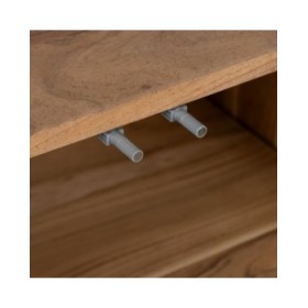 Credenza CREEL Naturale Cristallo Legno di mango 180 x 40 x 80 cm