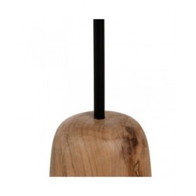 Tavolo aggiuntivo Nero Naturale 35 x 35 x 55 cm