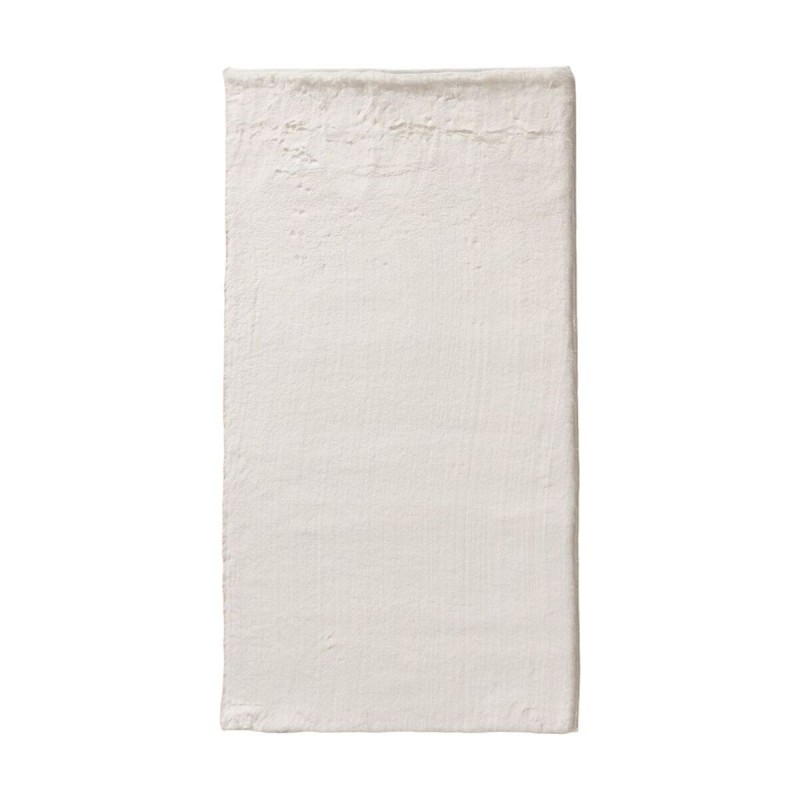 Tappeto Bianco 80 x 2,7 x 150 cm
