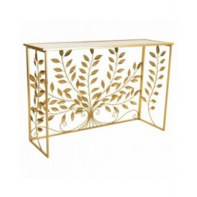 Ingresso Alexandra House Living Dorato 40 x 80 x 120 cm