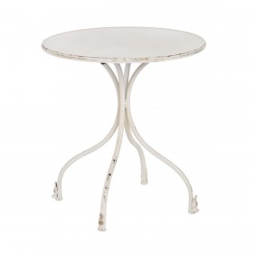 Tavolo aggiuntivo Crema Ferro 70 x 70 x 75 cm