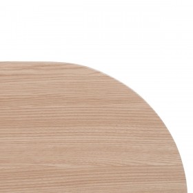 Tavolino da Caffè NUDE Nero Naturale 100 x 40 x 38 cm