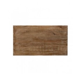 Tavolo Nero Naturale 110 x 60 x 110 cm