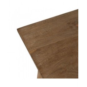 Tavolo aggiuntivo Nero Naturale 110 x 60 x 90 cm