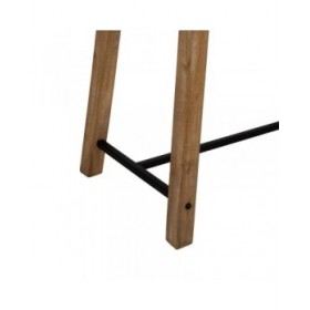 Tavolo aggiuntivo Nero Naturale 110 x 60 x 90 cm
