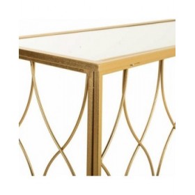 Ingresso Alexandra House Living Dorato 40 x 80 x 120 cm