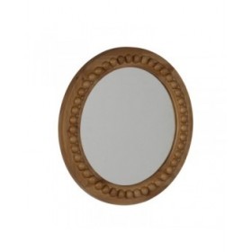 Specchio da parete Naturale 50,5 x 3 x 50,5 cm