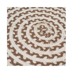 Tappeto NATUR V Bianco Naturale 90 x 90 x 1 cm