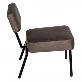 Sedia Nero Grigio 58 x 59 x 71 cm