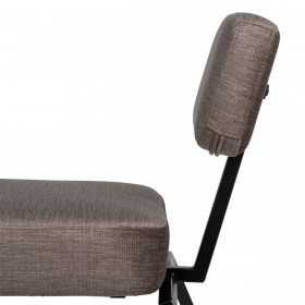 Sedia Nero Grigio 58 x 59 x 71 cm