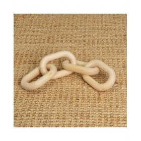 Statua Decorativa Naturale Catena 44 x 10 x 10 cm