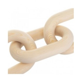 Statua Decorativa Naturale Catena 34 x 10 x 10 cm