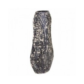 Vaso Alexandra House Living Nero Ferro 9 x 58 x 26 cm