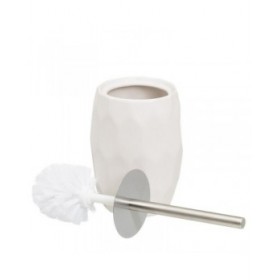 Scopino per il Bagno Bianco Ceramica 13 x 13 x 33 cm
