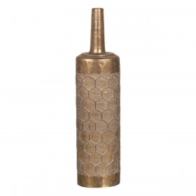 Vaso Dorato Ferro 20,5 x 15 x 85 cm