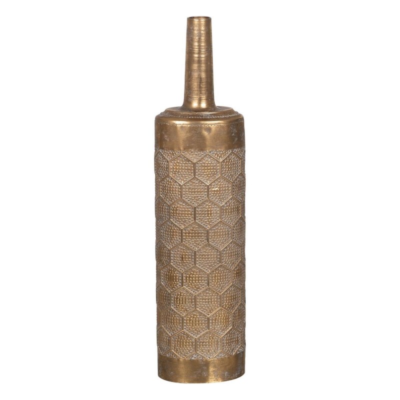 Vaso Dorato Ferro 20,5 x 15 x 85 cm