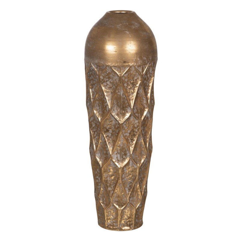 Vaso Dorato Ferro 25 x 25 x 75 cm