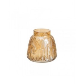 Vaso Ambra Vetro 15 x 15 x 15 cm