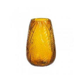 Vaso Ambra Vetro 17 x 17 x 26 cm