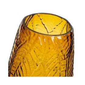 Vaso Ambra Vetro 17 x 17 x 26 cm