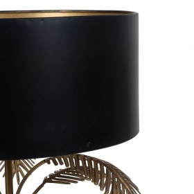 Lampada da tavolo Nero Dorato 220 -240 V 45 x 45 x 76 cm