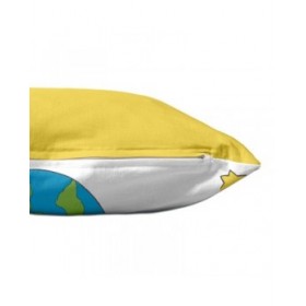 Fodera per cuscino HappyFriday Le Petit Prince Migration Multicolore 50 x 30 cm