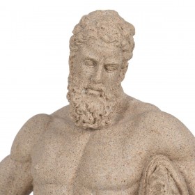 Statua Decorativa Crema 26,5 x 16 x 52,5 cm